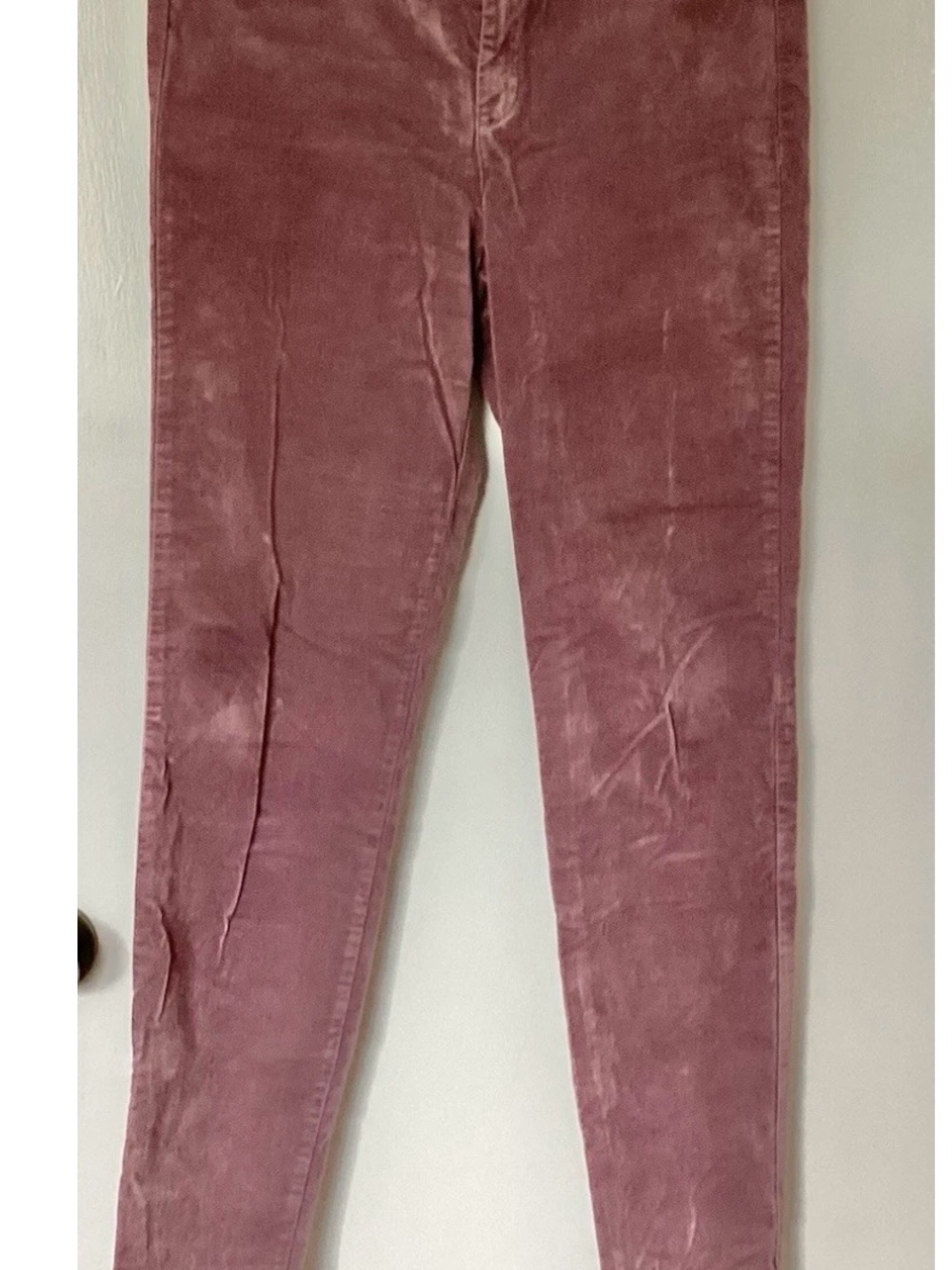 Old Navy Pixie Soft Corduroy Spandex Rayon  Pants in Dusty Mauve
